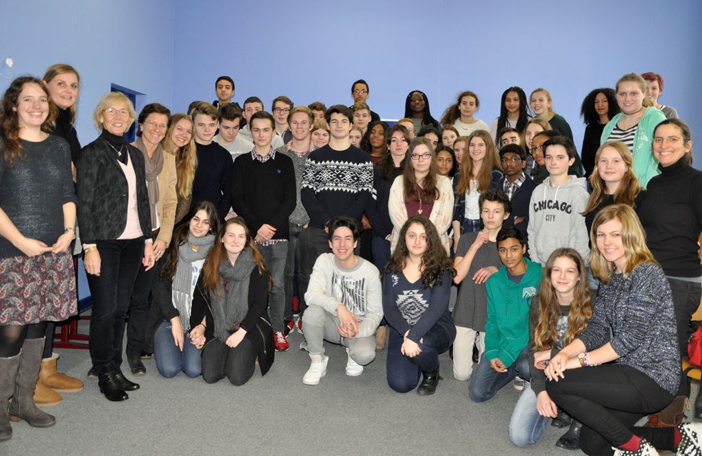 Foto: Schülerinnen und Schüler des Gymnasiums am Wirteltor und ihre Gäste aus Montrouge erleben ein tolles Programm.