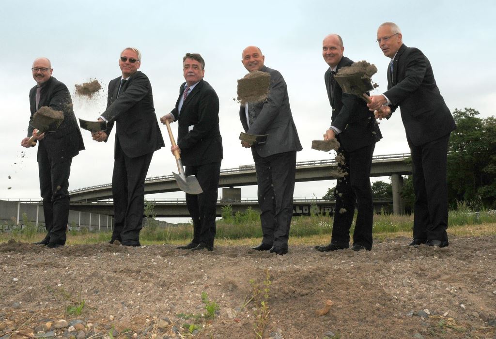 Bundesanstalt für Straßenwesen  V. l. Winfried Pudenz, Stefan Strick, Michael Groschek, Rainer Bomba, Gerhard Rühmkopf, Dr. Hermann Tebroke