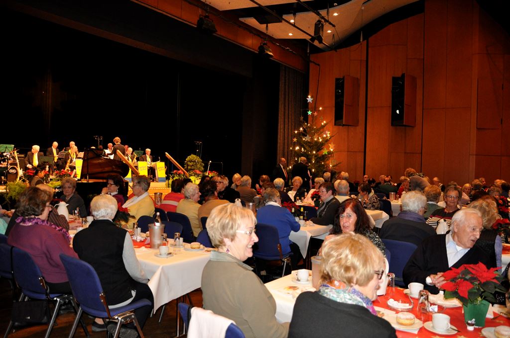 Foto: Das vorweihnachtliche Konzert für Seniorinnen und Senioren ist sehr beliebt.