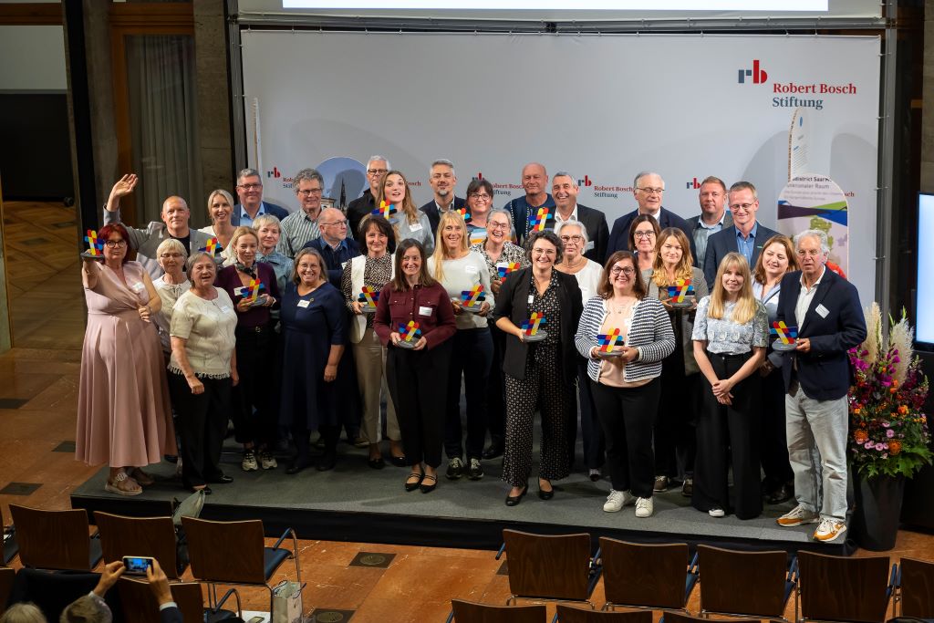 Die Projektgruppe „Active Citizenship Participation“ der Euregio Maas-Rhein. Foto: Robert Bosch Stiftung